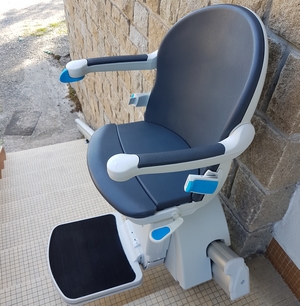 Monte-escalier droit