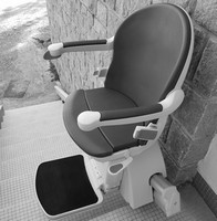 Monte-escalier droit